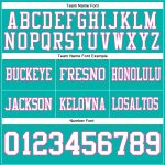 Personalized Aqua White Pink Mesh Football Jersey for Kids - Size 3 Personalized Aqua White-Pink Mesh Football Jersey 3