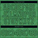 Aurora Green Black 3D Dollar Banknote T-Shirt for Money Theme Performance - Personalized Design Personalized Aurora Green
