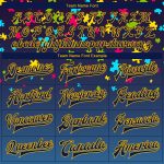 Autism Awareness 3D Puzzle Pieces Bomber Jacket Navy-Gold Full-Snap Varsity Letterman Personalized Autism Awareness Puzzle