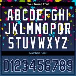 Custom Name and Number Autism Awareness Baseball Jersey Navy-White 3D Personalized Puzzle Pieces Design Personalized Autism