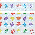 Autism Awareness Custom Name Number 3D Baseball Jersey White Light Blue Personalized Puzzle Pieces Personalized Autism Awareness
