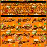 Personalized Orange Black 3D Food T-Shirt for Pizza and Burger Lovers, Performance Apparel Personalized Bay Orange Black