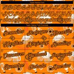 Custom Bay Orange Black 3D Oktoberfest Beer Festival T-Shirt for Men and Women Personalized Bay Orange Black 3D Oktoberfest