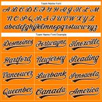 Custom Bay Orange Brown and White Baseball Jersey for Personalized Style Personalized Bay Orange Brown-White Baseball Jersey