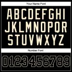 Custom Name Number Personalized Black Cream Basketball Jersey | Authentic Throwback Team Jersey Personalized Black Black-Cream