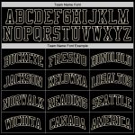 Personalized Authentic Black Cream Throwback Basketball Jersey Personalized Black Black-Cream Authentic Throwback Basketball