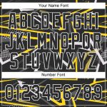 Personalized Black Gold 3D Pattern Authentic Baseball Jersey for Men and Women Personalized Black Black-Gold 3D Pattern Design