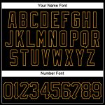 Personalized Black Gold Baseball Jersey for Men - Sleeveless Design Personalized Black Black-Gold Sleeveless Baseball Jersey