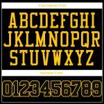 Custom Black and Gold Throwback Basketball Jersey - Personalized Athletic Wear Personalized Black Black-Gold Throwback Basketball