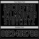 Personalized Authentic Black Gray Throwback Basketball Jersey - Custom Name & Number Personalized Black Black-Gray Authentic