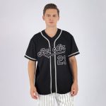 Personalized Black Gray Baseball Jersey for Adults and Kids Personalized Black Black-Gray Baseball Jersey 4