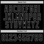 Custom Name and Number Black-Gray Hockey Jersey - Personalized Team Jersey Personalized Black Black-Gray Hockey Jersey Team