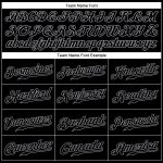 Personalized Black and Gray Baseball Jersey - Sleeveless Custom Sports Top Personalized Black Black-Gray Sleeveless Baseball