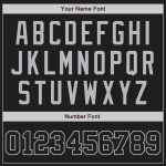 Personalized Unisex Softball Jersey - Black Gray Two-Button Design, Soft Fabric, Perfect for Team or Casual Wear Personalized