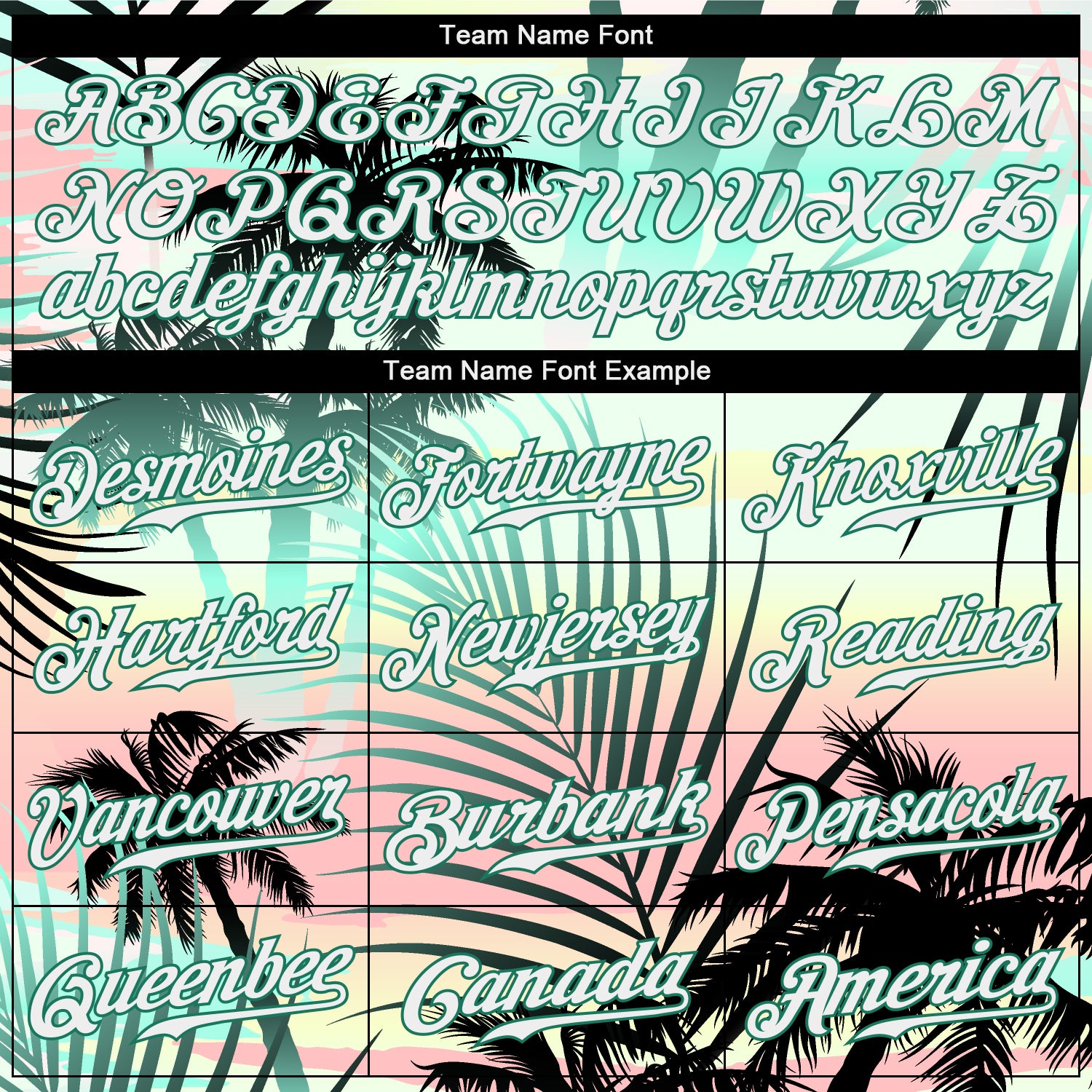 Personalized Black Black-Kelly Green 3D Pattern Design Tropical Palm Leaves Authentic Baseball Jersey Team Custom Name and Number Personalized Tropical Palm Leaves Baseball Jersey with Custom Name & Number, Black & Kelly Green 3D Pattern Design Personalized - Image 4