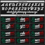 Personalized Black and Kelly Green Fashion Baseball Jersey for Men and Women Personalized Black Black-Kelly Green Split Fashion