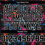 Personalized Black Light Blue Basketball Jersey Sublimation Round Neck Suit Personalized Black Black-Light Blue Round Neck
