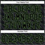 Personalized 3D Black Neon Green Baseball Jersey for Men and Women Personalized Black Black-Neon Green 3D Baseball Jersey