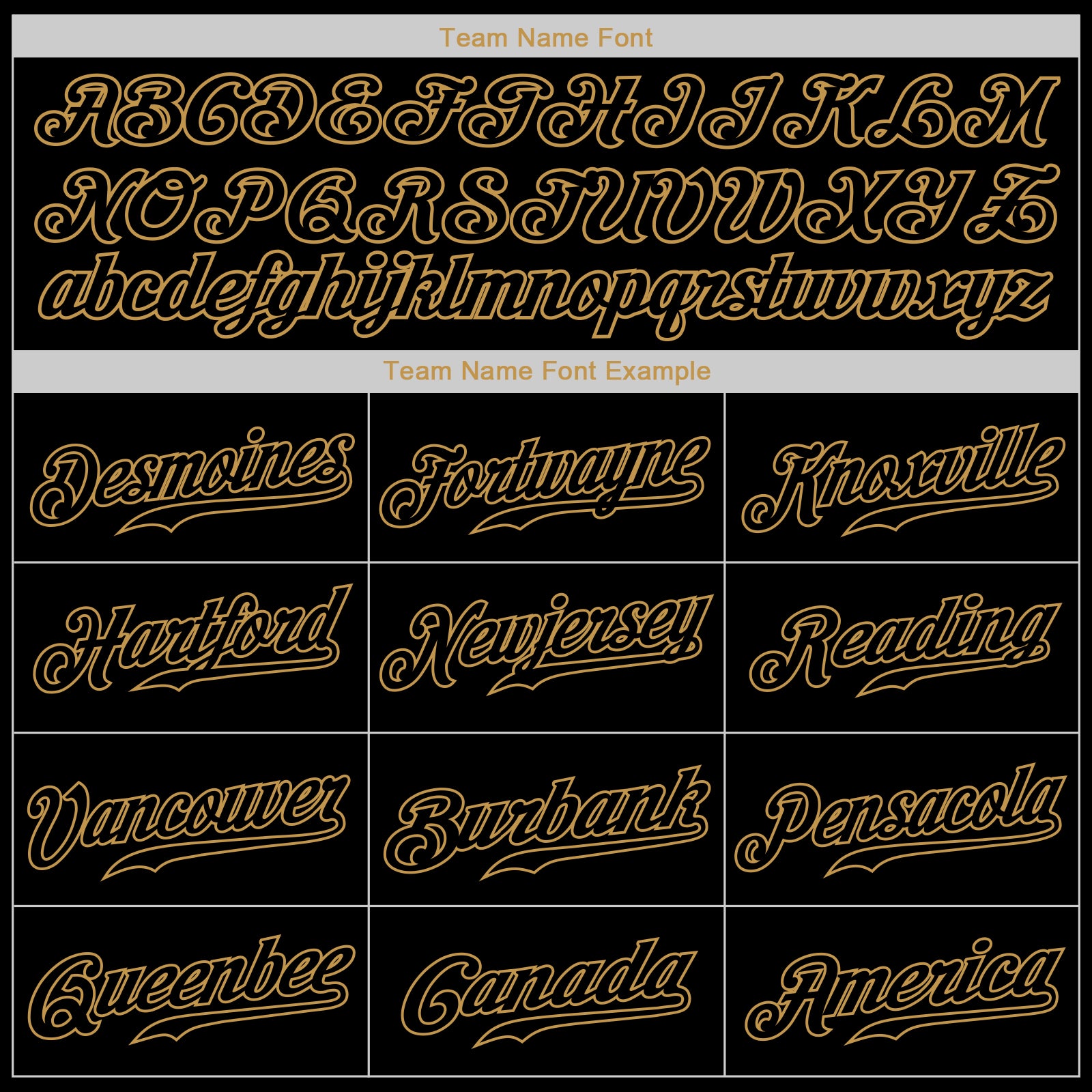 Personalized Black Black-Old Gold Authentic Baseball Jersey Team Custom Name and Number 6072 Custom Authentic Baseball Jersey with Personalized Name & Number in Black and Old Gold - Team 6072 Personalized Black Black-Old - Image 6