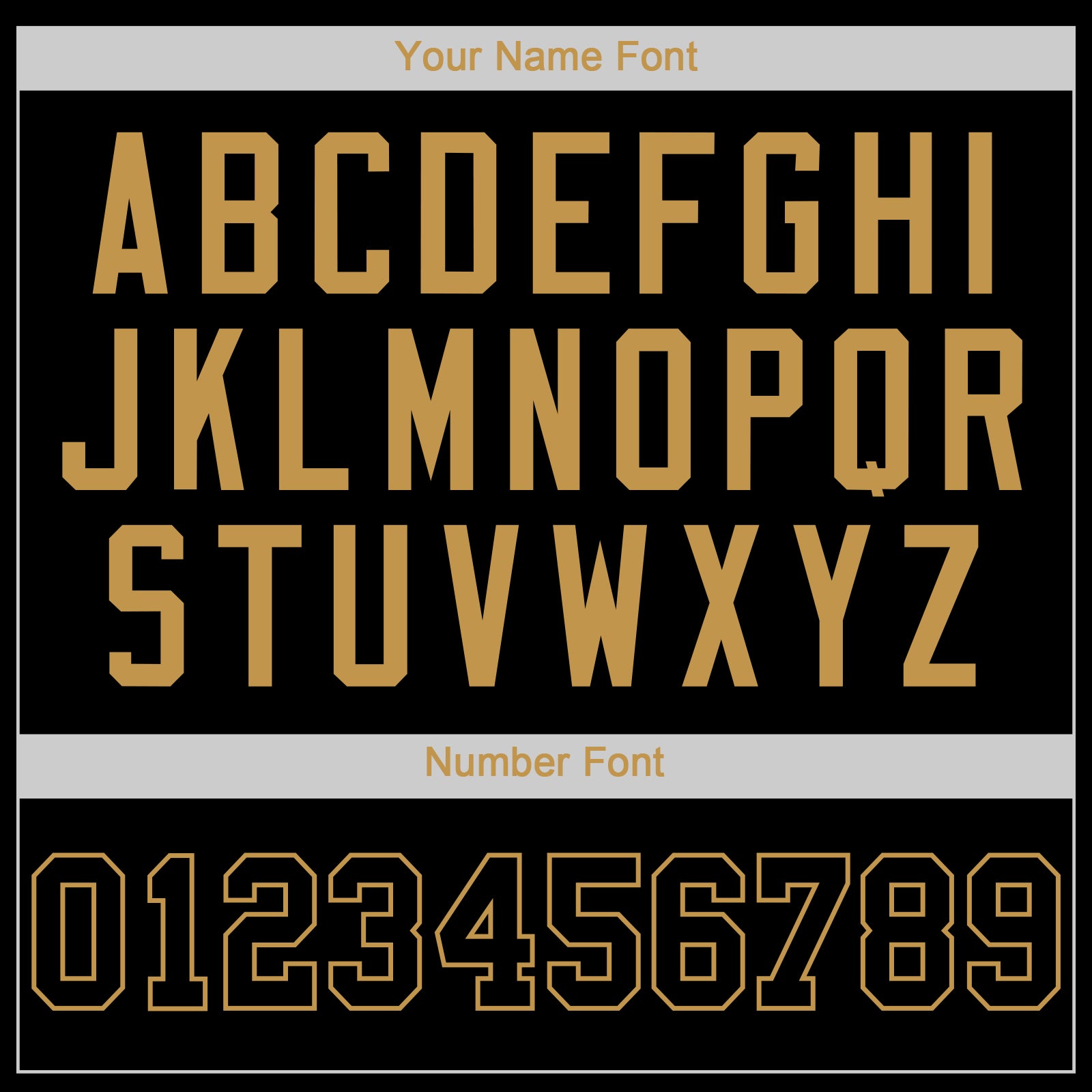 Personalized Black Black-Old Gold Authentic Softball Jersey Team Custom Name and Number Custom Name and Number Personalized Softball Jersey in Black and Old Gold - Authentic Team Apparel Personalized Black Black-Old - Image 3