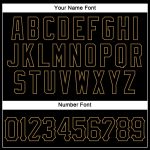 Personalized Black Gold Sleeveless Baseball Jersey for Men and Women Personalized Black Black-Old Gold Sleeveless Baseball