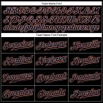 Personalized Authentic Black-Orange Sleeveless Baseball Jersey for Men Personalized Black Black-Orange Authentic Sleeveless