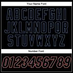 Personalized Black Orange Baseball Jersey for Men and Women - Custom Team Jersey Personalized Black Black-Orange Baseball