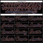 Personalized Black Orange Baseball Jersey for Men and Women - Custom Team Jersey Personalized Black Black-Orange Baseball