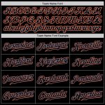 Personalized Black Orange Baseball Jersey for Men - Customizable Sports Apparel Personalized Black Black-Orange Baseball