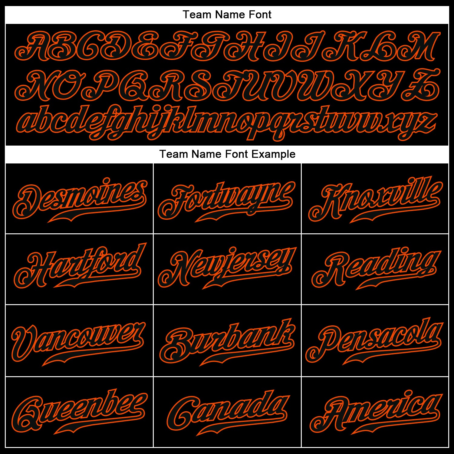 Personalized Black Black-Orange Baseball Jersey Personalized Black and Orange Baseball Jersey for Men and Women - Custom Team Apparel Personalized Black Black-Orange Baseball - Image 5