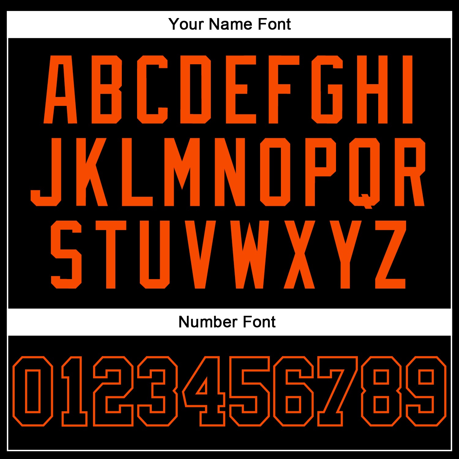 Personalized Black Black-Orange Baseball Jersey Personalized Black and Orange Baseball Jersey for Men and Women - Custom Team Apparel Personalized Black Black-Orange Baseball - Image 4