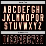 Personalized Black and Orange Hockey Jersey for Men and Women - Custom Team Apparel Personalized Black Black-Orange Hockey