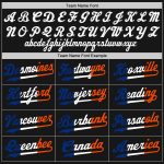 Personalized Black and Orange Fashion Baseball Jersey - Custom Split Design Personalized Black Black-Orange Split Fashion