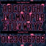 Custom Name and Number Black-Pink Flamingo 3D Pattern Performance T-Shirt - Personalized Long Sleeve Shirt Personalized Black