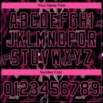 Personalized Breast Cancer Awareness 3D Bomber Varsity Jacket Pink-Black-Light Blue Full-Snap Letterman Jacket Personalized