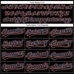 Custom Name Number Black Powder Blue-Orange Vapor Golf Polo Shirt Performance Team Apparel Personalized Black Black Powder