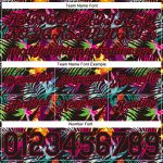 Stylish Personalized Black-Red 3D Tropical Palm Leaves Basketball Shorts Personalized Black Black-Red 3D Tropical Palm Leaves