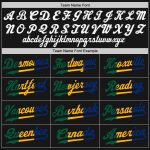 Personalized Black and Royal Split Fashion Baseball Jersey for Men and Women Personalized Black Black-Royal Split Fashion