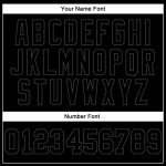 Custom Black Steel Gray Basketball Jersey - Personalized Throwback Design Personalized Black Black-Steel Gray Throwback Basketball