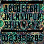 Personalized Black Teal 3D Mandalas Baseball Jersey for Unique Style Personalized Black Black-Teal 3D Mandalas Baseball Jersey