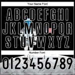 Custom 3D Astronaut Baseball Jersey for Kids - Black and White Design, Perfect Gift Personalized Black Black-White 3D Astronaut
