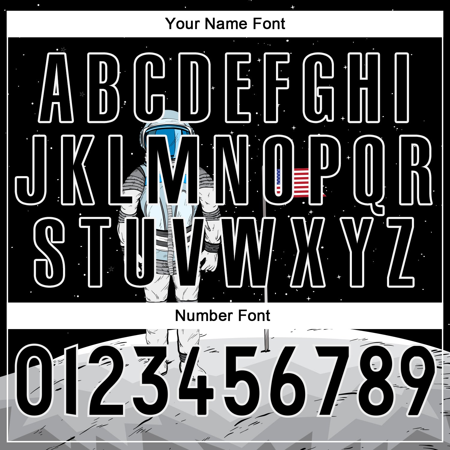 Custom 3D Astronaut Baseball Jersey for Kids - Black and White Design, Perfect Gift Personalized Black Black-White 3D Astronaut - Image 5