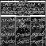 Personalized Black and White 3D Geometry Baseball Jersey for Men and Women Personalized Black Black-White 3D Geometry Baseball