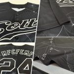 Personalized Black and White 3D Geometry Baseball Jersey for Men and Women Personalized Black Black-White 3D Geometry Baseball