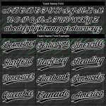 Personalized 3D Baseball Jersey in Black and Neon Green - Custom Sportswear Personalized Black Black White-Neon Green 3D