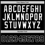 Custom Black and White Basketball Jersey - Personalized Throwback Style Personalized Black Black-White Throwback Basketball