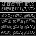 Custom Black and White Basketball Jersey - Personalized Throwback Style Personalized Black Black-White Throwback Basketball