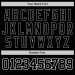 Personalized Black-White Throwback Basketball Jersey for Men, Custom Sports Apparel Personalized Black Black-White Throwback