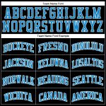 Personalized Black Blue White Basketball Jersey - Throwback Style Jersey Personalized Black Blue-White Throwback Basketball