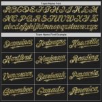 Custom Name and Number Personalized Black Camo Olive Baseball Jersey | Authentic Team Gear Personalized Black Camo-Olive